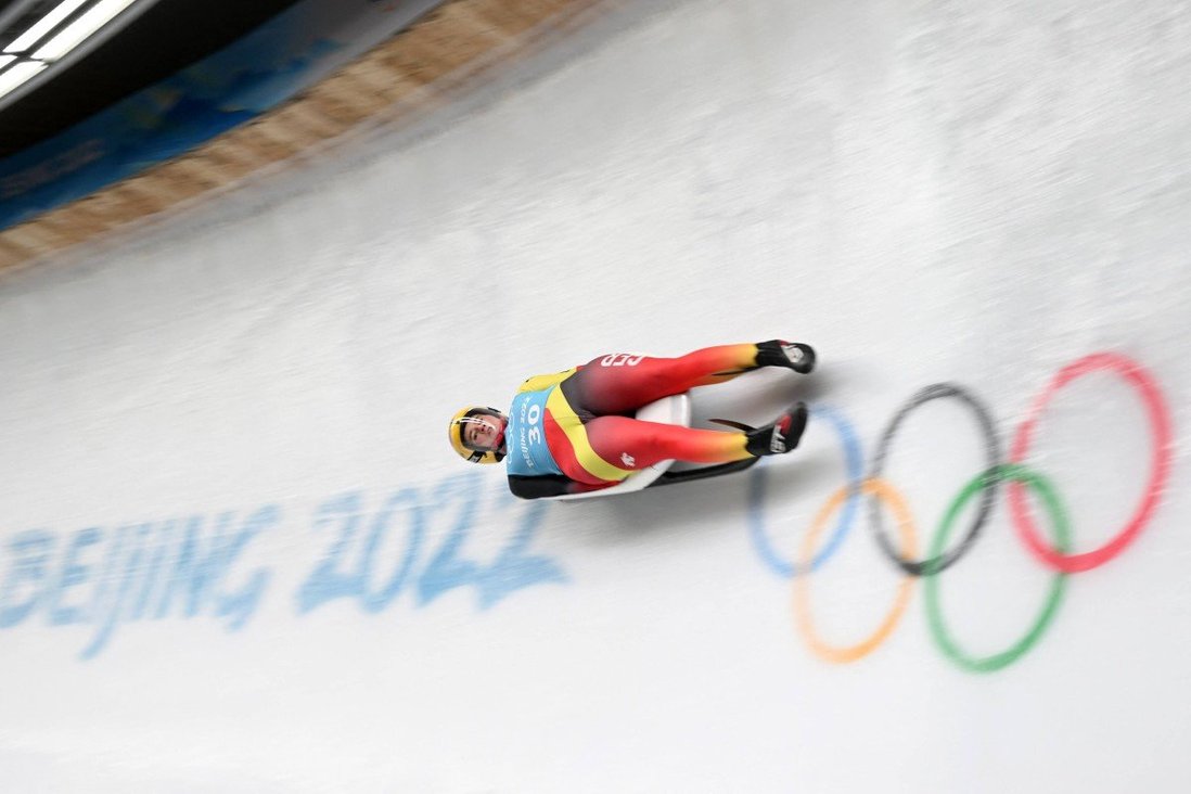 冬奧英文 luge 仰臥滑行小雪橇