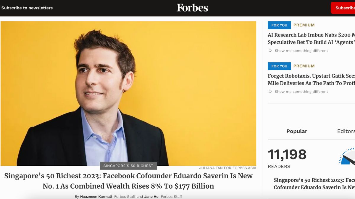 英文商業雜誌推薦 Forbes