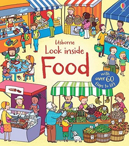 兒童英文繪本 Look Inside Food